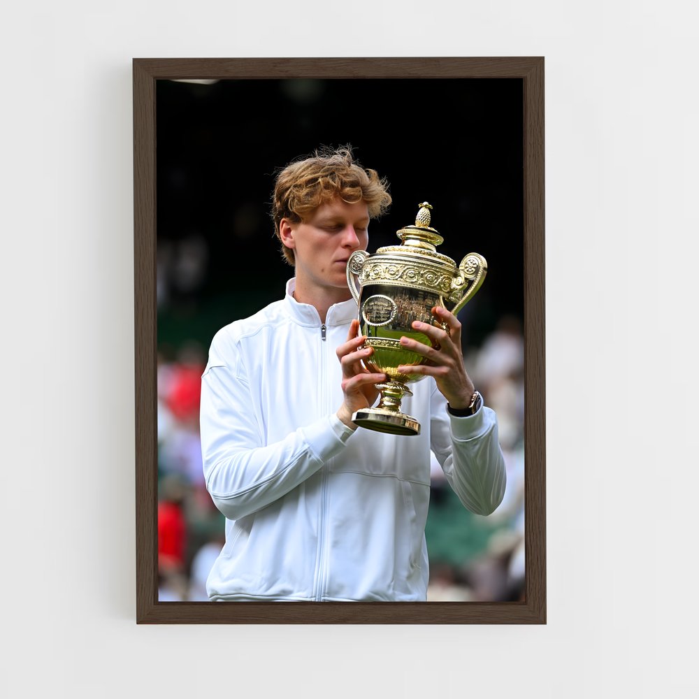 Poster La Victoire de Jannik – affiche Tennis (vue 5)